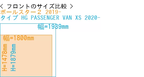#ポールスター２ 2019- + タイプ HG PASSENGER VAN XS 2020-
